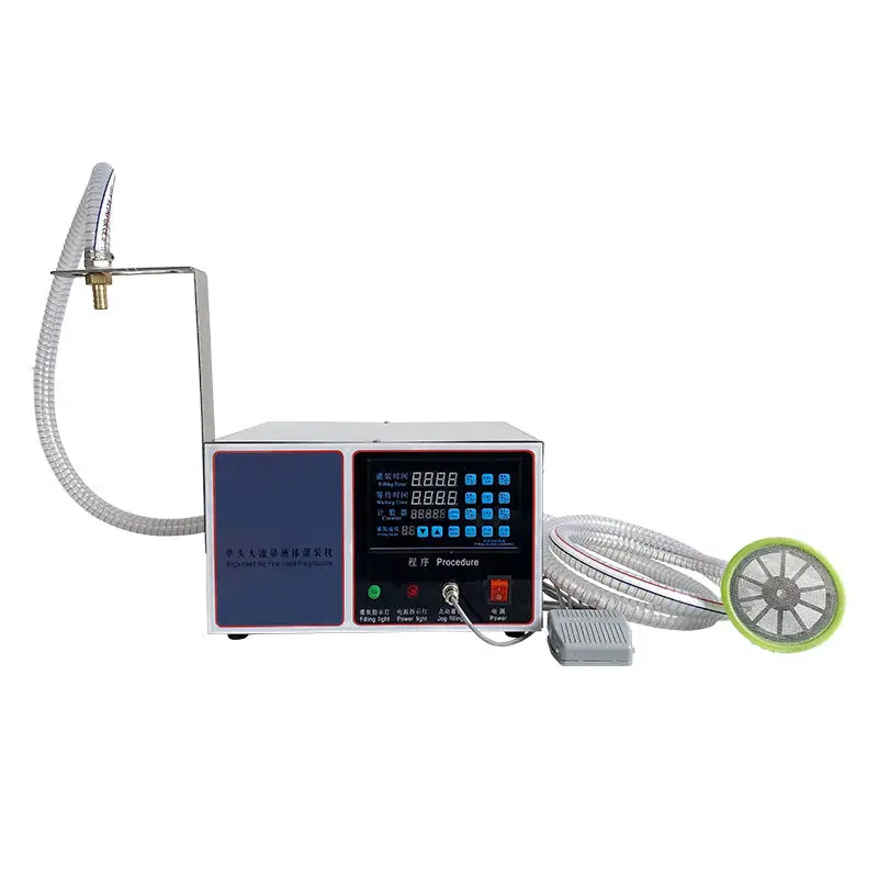YL-10L Digital Control Single Head Electric Liquid Filling Machine Semi-Auto for Juice &  Digital Control Filler