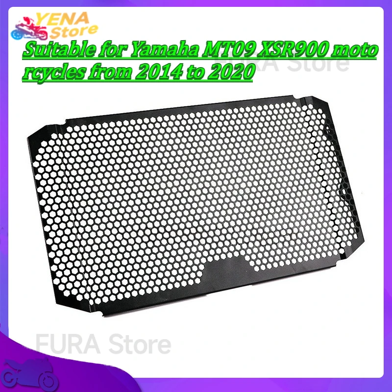

Radiator grille cover protectors and radiator grille accessories suitable for Yamaha MT09 XSR900 motorcycles from 2014 to 2020