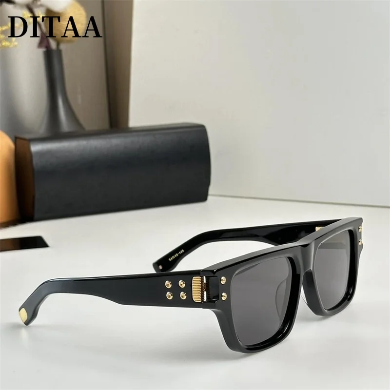 

DITAA DTS418 EMITTER-ONE Luxury Designer Rectangle Acetate Retro Sunglasses Women Fashion Outdoor Eyewear Shades For Travel