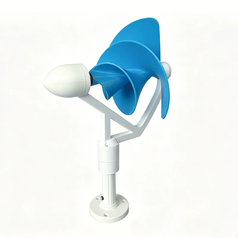 50W Archimedes Screw Wind Turbine 3-Phase Permanent Magnet Brushless DC Output Micro Vertical Axis