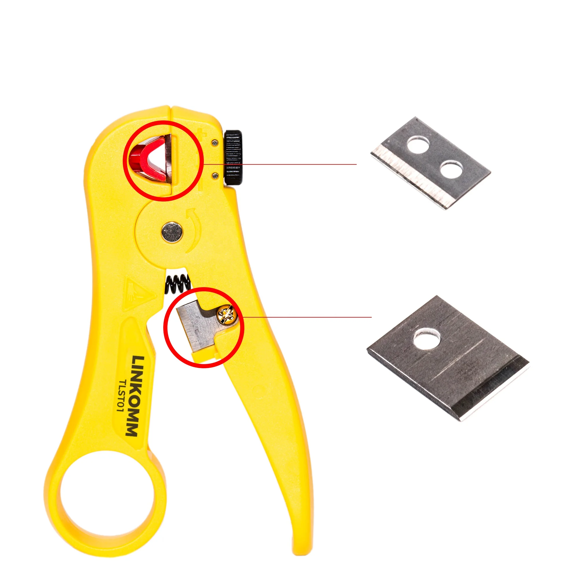 Ethernet Netwerkkabel Verstelbare Bladstriptool-Van Hoge Kwaliteit-Gemaakt In Taiwan