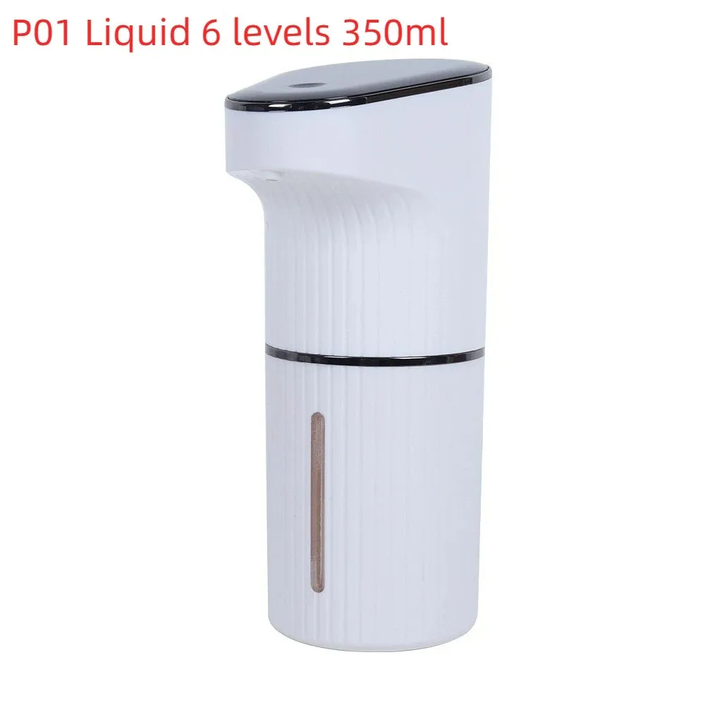 350ml Capacity Automatic Sensor Soap Dispenser USB Rechargeable Liquid/Foam Hand Sanitizer Dispenser Desktop Compatible