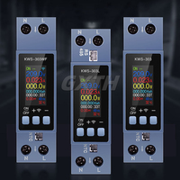 KWS-303WF Voltage And Current Meter AC 85-290V 0-40A 8-in-1 Digital Multifunction Meter Power Meter