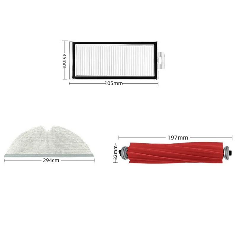 A55F-Replacement Accessories Kit Parts For Roborock Q7 Q7+ Q7 Max Q7 Max+ Robot Vacuum Cleaner
