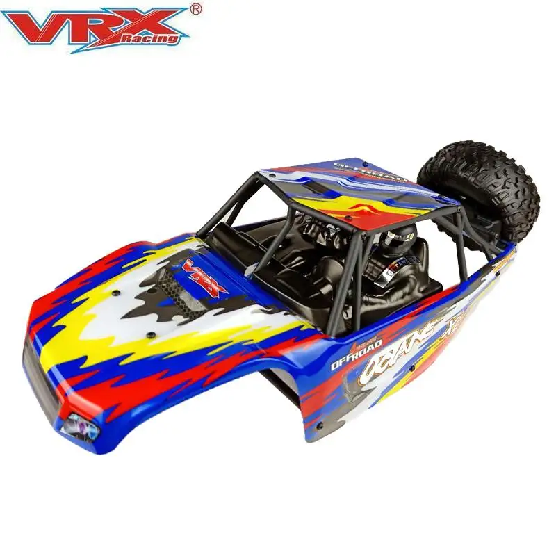 VRX/Ruizhihao RH1043/1045 دعامة لف تجميع جسم شاحنة الصحراء، دمية محاكاة، إطار احتياطي