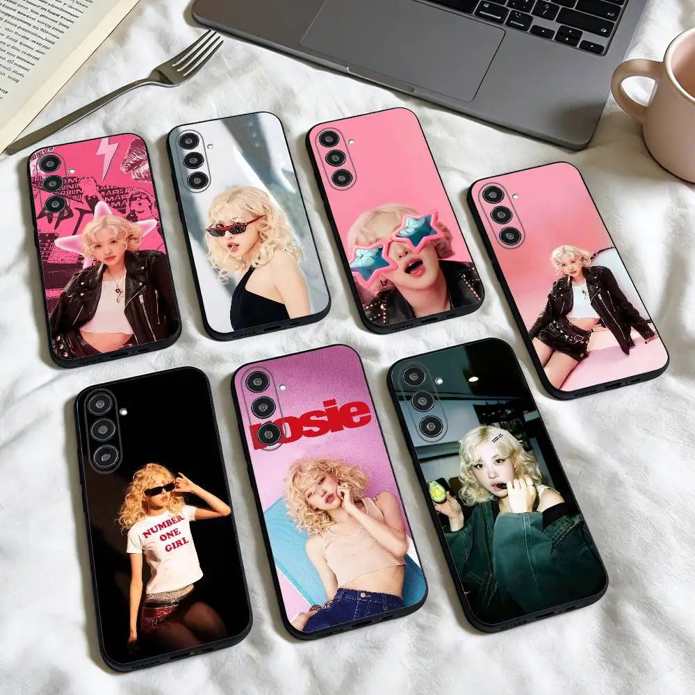 

cool P-Popular R-Rosie A-APT phone Case For Samsung Galaxy A73,A72,A71,A70,A53,A52,A51,Others Soft Black Shell