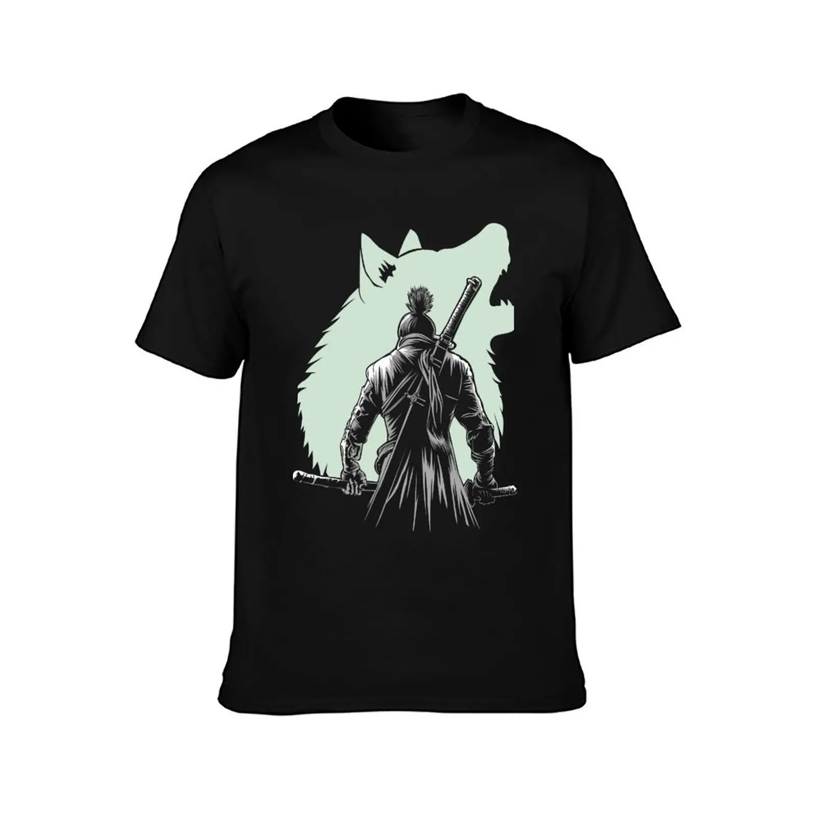 The One-armed Wolf T-Shirt Comfortable Work Wear Tee T-Shirt