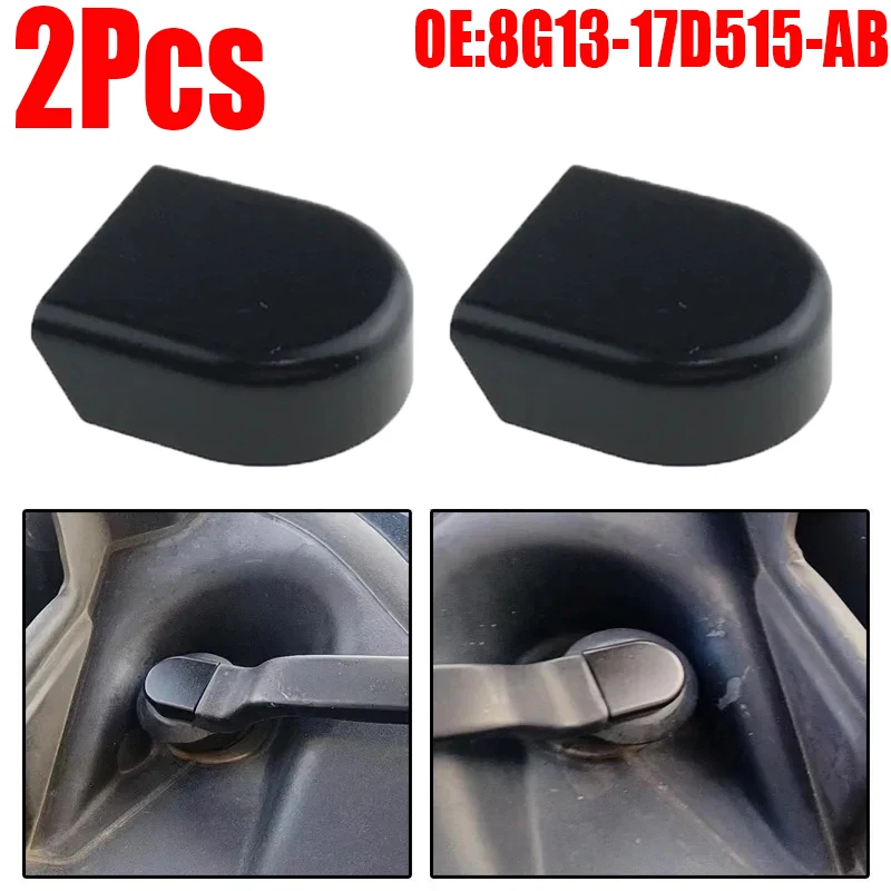 2Pcs Wiper Arm Bolt Nut Cover Cap 8G1317D515AB For Ford Fusion Kuga Mondeo/Lincoln MKX