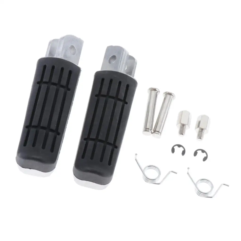 

Motorcycle Footrests Aluminum Foot Pegs Pedal Pads Footrest Kit for Yamaha FZ6 Fazer R6 FJR1300 Touring