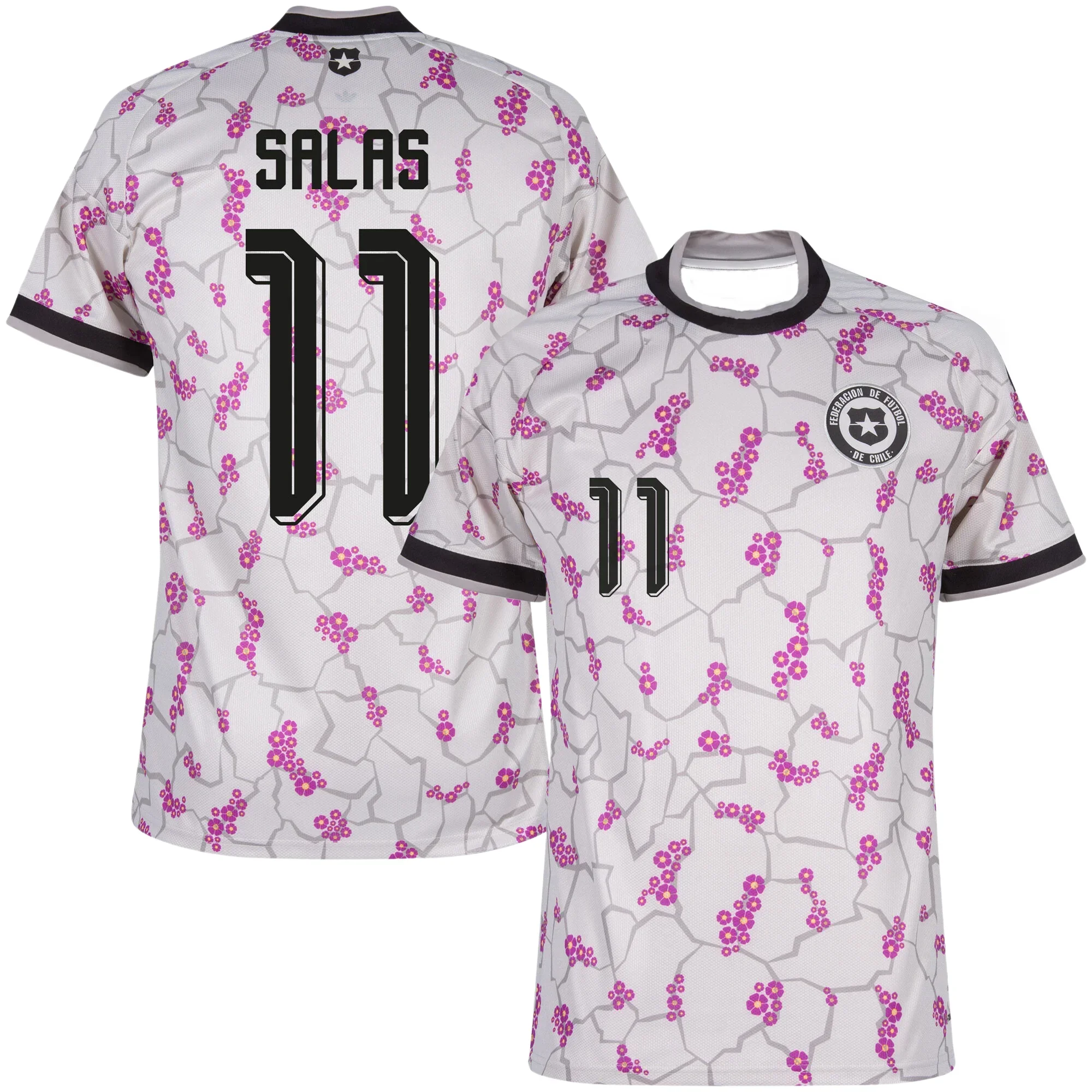 2026-2027 La Roja Fußballverein 3D-Trikot Marcelo Salas Nr. 11 Bequemes und Atmungsaktives Loses Y2K-Shirt für Herren und Damen