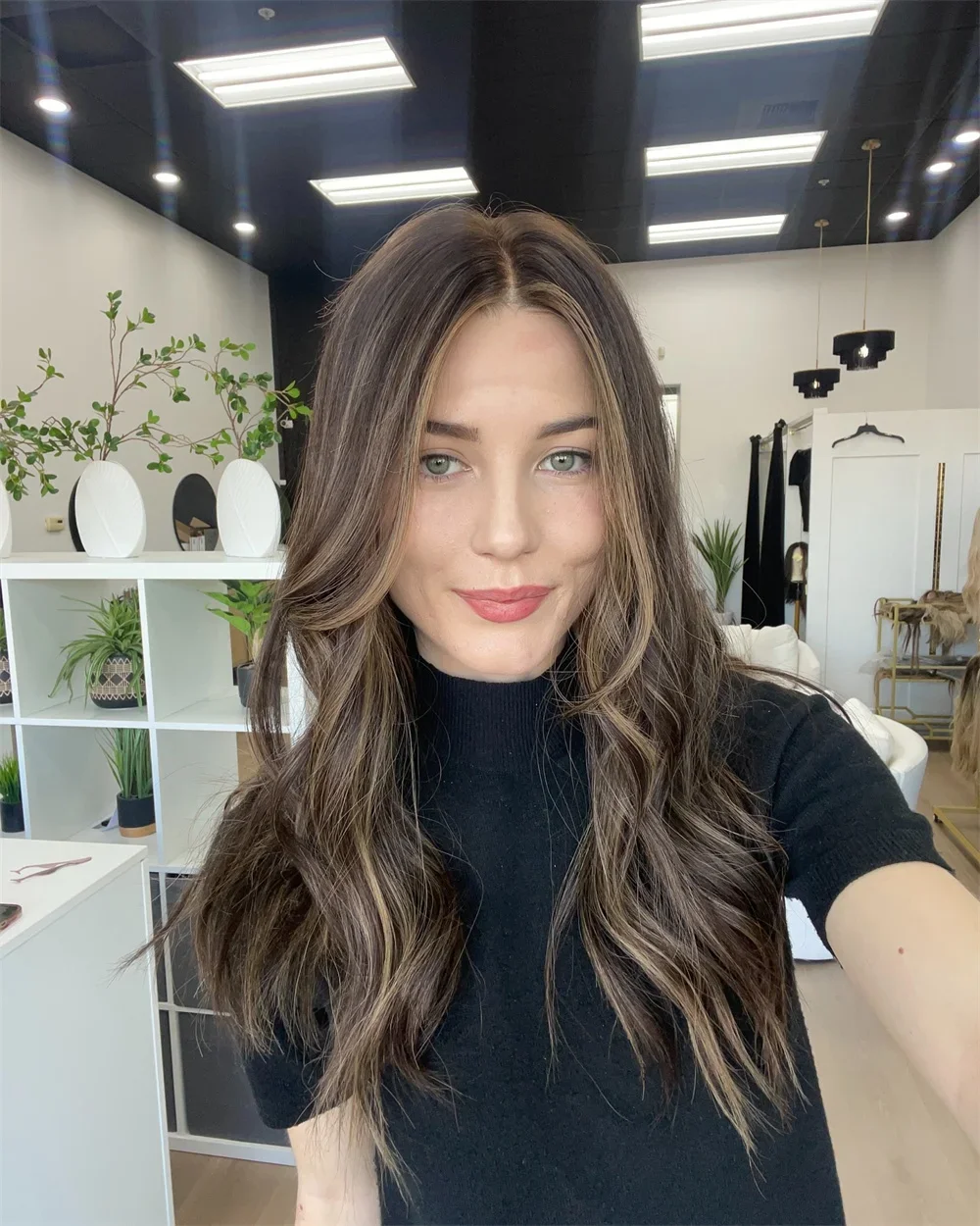 ロングミドル分け合成大型ボックス編組かつらジャンボ結び目のないフルレースフロントウィッグ黒人女性のためのジャンボ部族三つ編みかつら