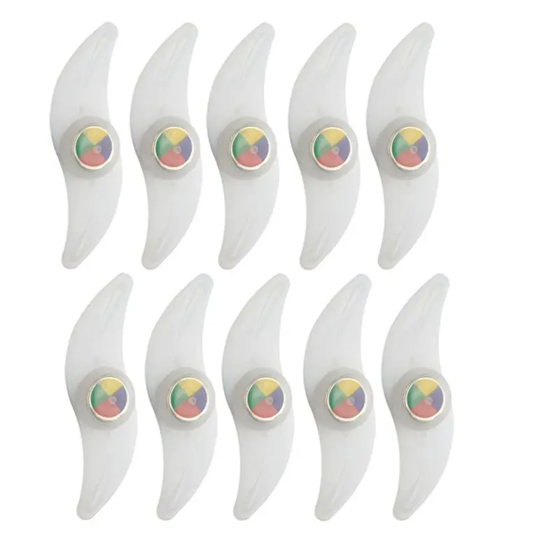 

NEW HOT In Stock-10PCS Bicycle Spoke Light LED Neon Light Tire Flash Light Waterproof Bicycle Safety Warning Light Riding Parts