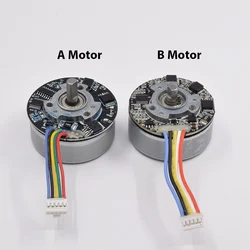 BL4825O DC 16.8V 18V 24V mikro 48mm fırçasız Motor büyük tork geri dönüşümlü PWM hız ayarı 6mm mil fasial silah için