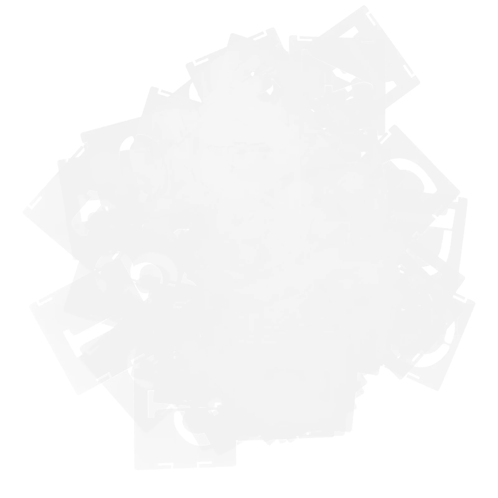 65 Pcs Drawing Template Set Diy Stencil Templates Letters and Numbers Stencils Crafts