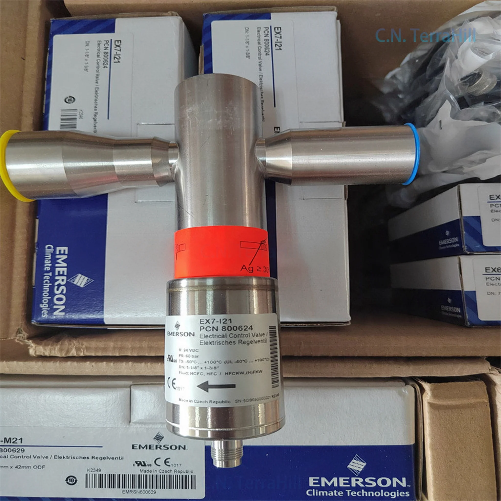 Electronic Expansion Valve EX8-M21800629 EX7-I21 EX6-I21 for HVAC Refrigeration System