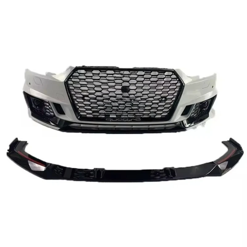 Factory Price Car Body Kits A4 B9 Upgrade to RS4 Rear Bumper with Diffuser Tail Throat for A4 2017-2019