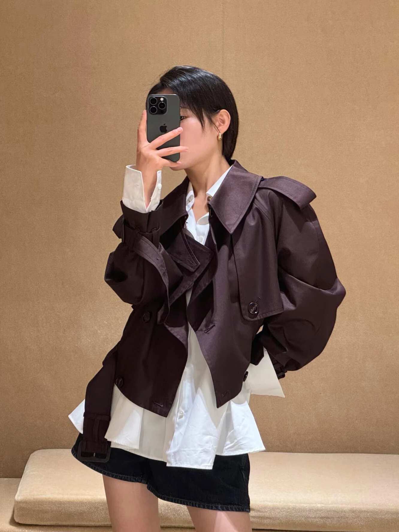 

Элитная женская ветровка Jaet 2026: Новинка, стильный тренд, элегантный и модный крой, приталенный силуэт, британский стиль, полиэстер...