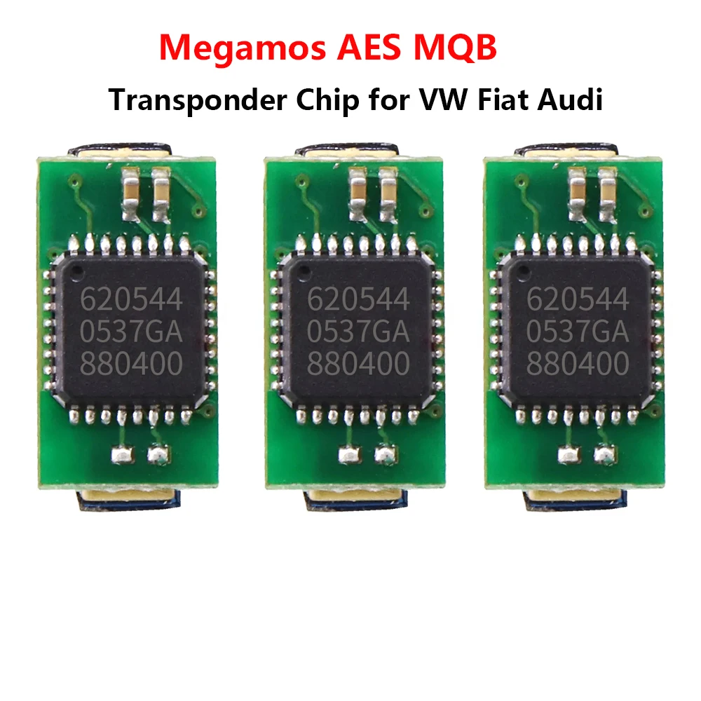 XRNKEY NEW 3/5/10PCS Megamos AES MQB Transponder Chip For VW Fiat Audi Anti-Theft Chip ID49 Electronic Chip