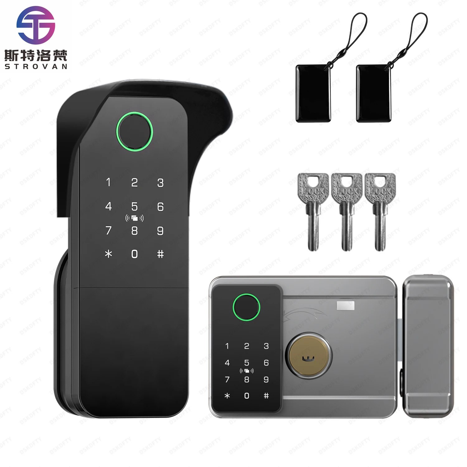 

Technology Price Biometric Electric Digital Fingerprint Smart Lock Door Waterproof