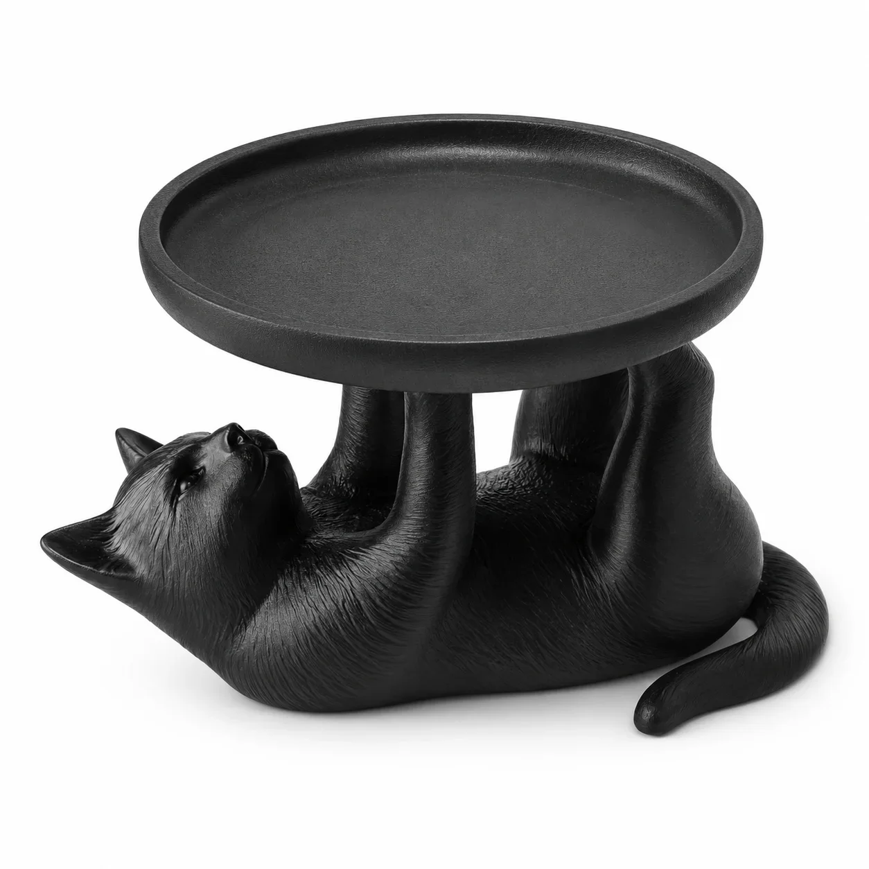 Cat Jewelry Tray, Creative Animal Trinket Dish for Rings Keys Coins, Bedside Table Decor view 6
