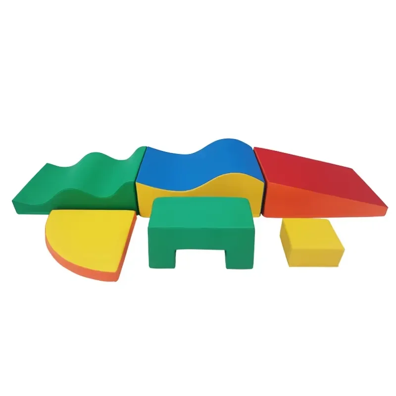 Kids Soft Play Climbing Set Indoor Baby Sensory Training Equipment Early Education Center Foam Ladder Toy for Toddlers Safe
