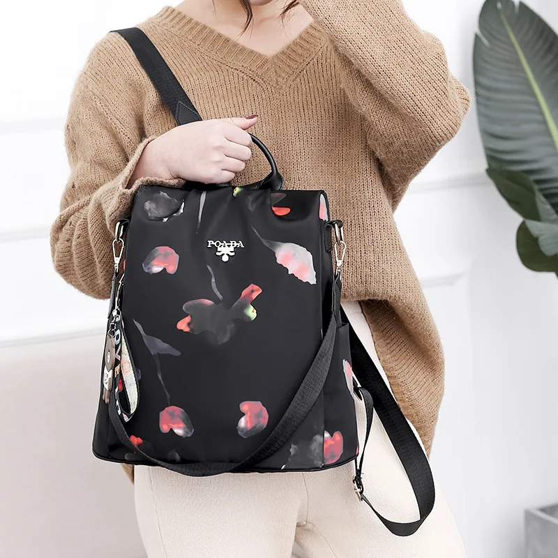 Women Backpack Fashion Oxford Cloth Shoulder Bags School Bags for Teenage Large Capacity Print Waterproof Travel Backpack