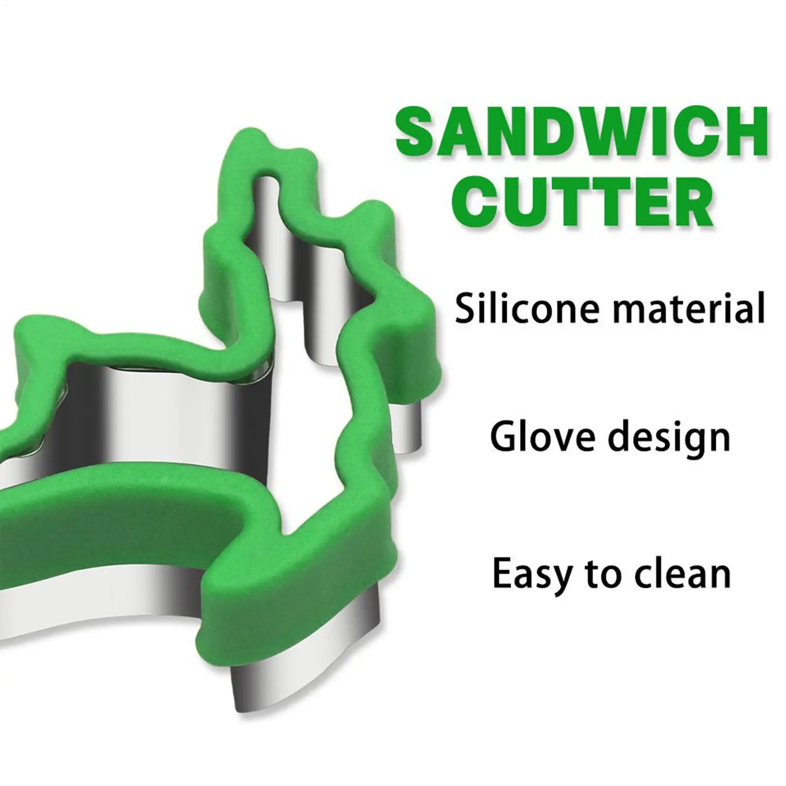 Cookie Cutter Set 8 Pieces Kitchen Dessert Mold Stainless Steel Snowflake Tree Gingerbread Deer Santa Claus Bread Cutter For