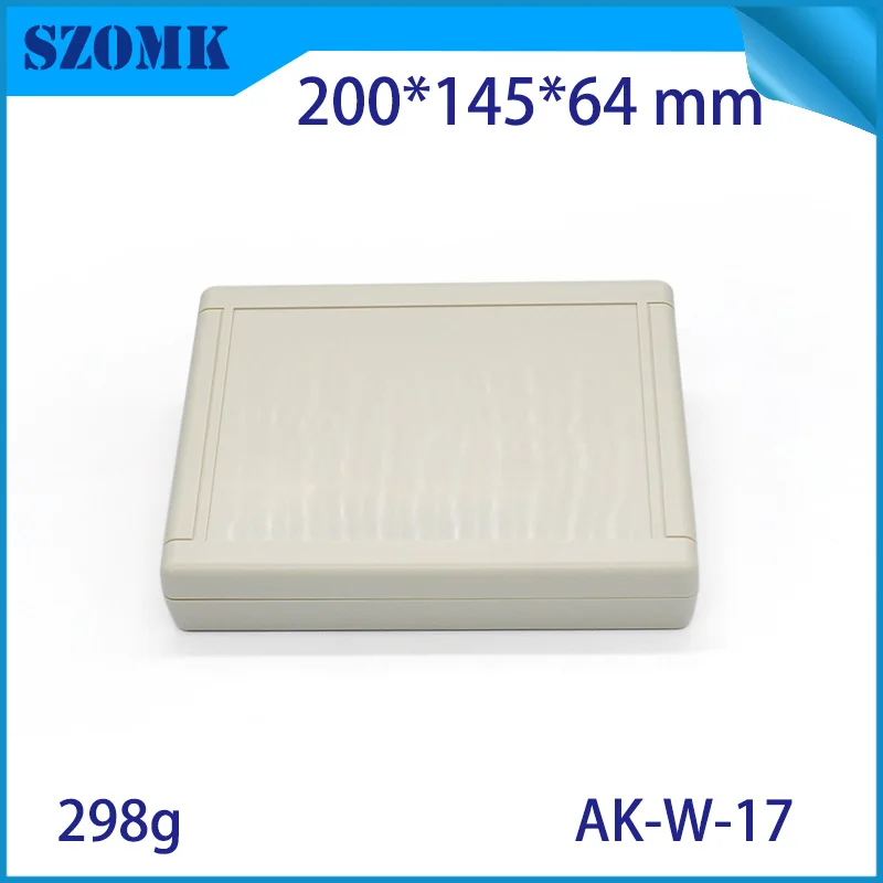 Plastic enclosure box instrument enclosure (1Pcs) 200*145*64mm electrical junction box project box plastic electronic enclosure