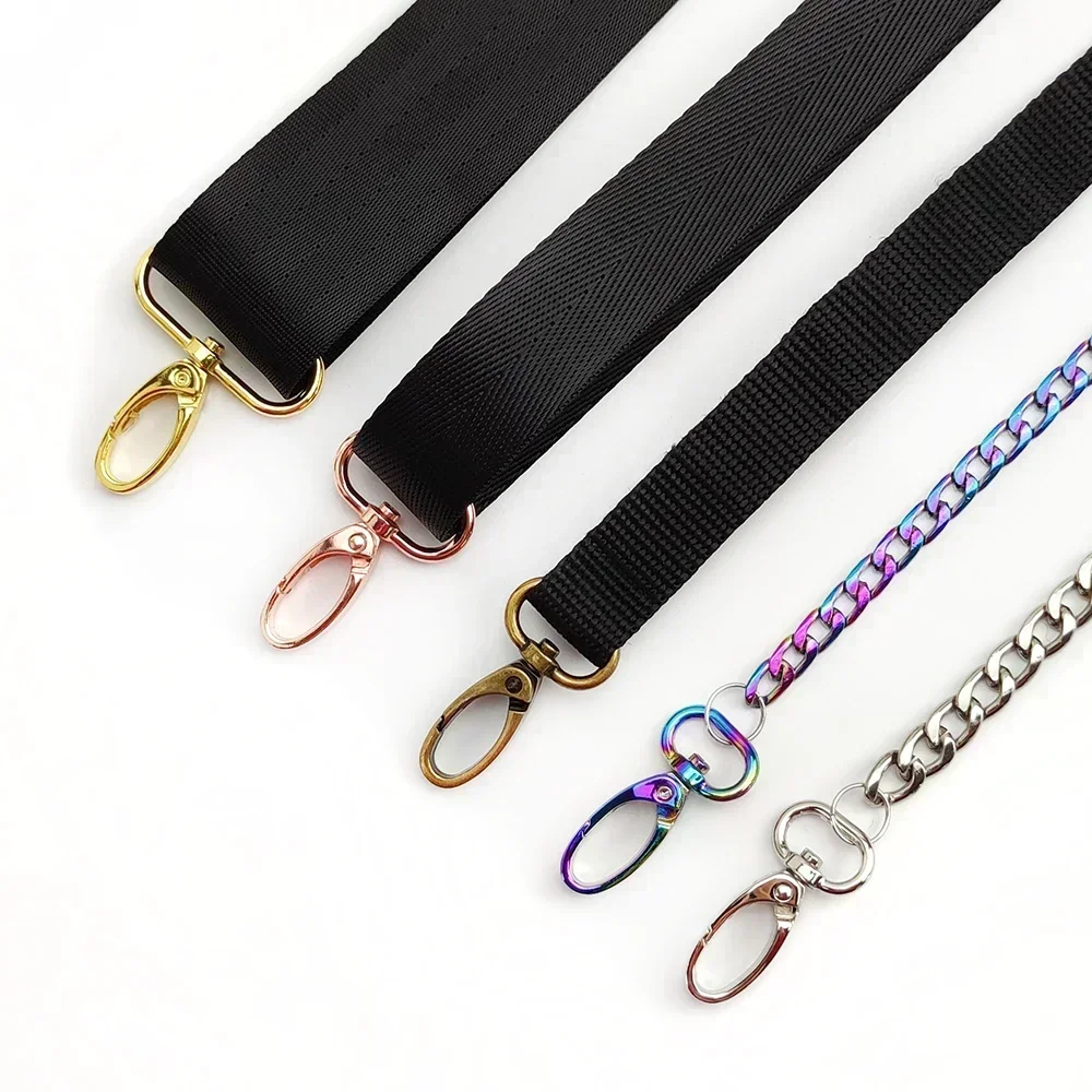 Meetee 10/20Pcs 16/20/26/32/38/50mm Metal Bag Strap Buckles Lobster Clasp Collar Carabiner Snap Hook DIY KeyChain Bags Accessory