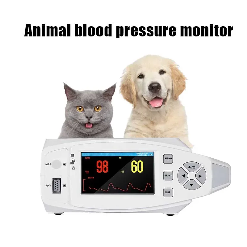 2024 Mew Veterinary Sphygmomanometer VM5 Manufacturer of Pet Hospital Monitor, Vital Signs Monitor for Cats and Dogs