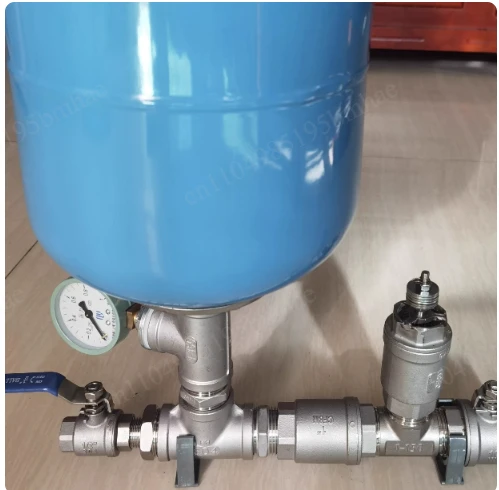 1 Inch 304 Stainless Steel Water Hammer Pump - Electricity & Fuel-Free, High-Lift, Self-Priming Hydraulic Ram