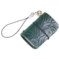 Dark green Carved