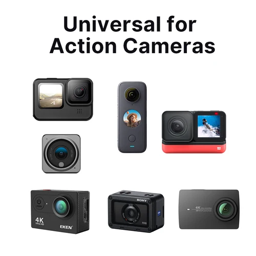 Imagen 2 del producto Adaptador de montaje de Base de trípode Ulanzi para GoPro Hero 13 12 11 10 9 8 7 para Go Pro Insta360 X2 DJI Pocket 3 accesorios de Cámara de Acción
