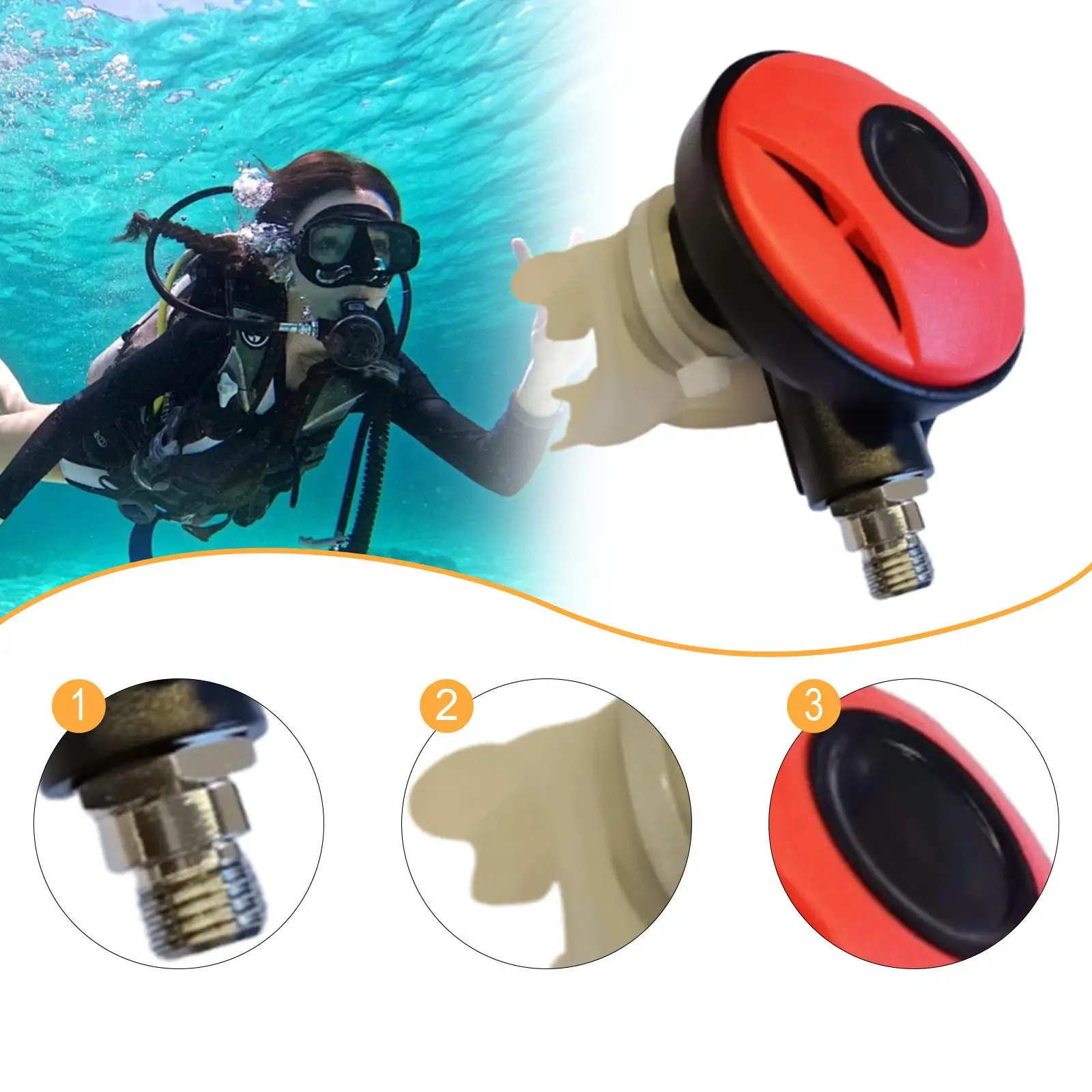 

Second Stage Scuba Diving Regulator 2ND Stage Regulator with Mouthpiece