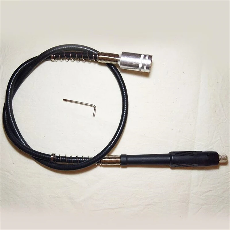 107cm 42" Corded Electric Flexible Drill Grinder Flex Extension Shaft + L Key For Dremel Power Rotary Tool Grinder Accessories