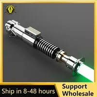 Lightsaber Neopixel Jedi Laser Sword Metal Hilt Heavy Dueling Sensitive Smooth Infinite Changing Hitting Sound LTG Light Saber