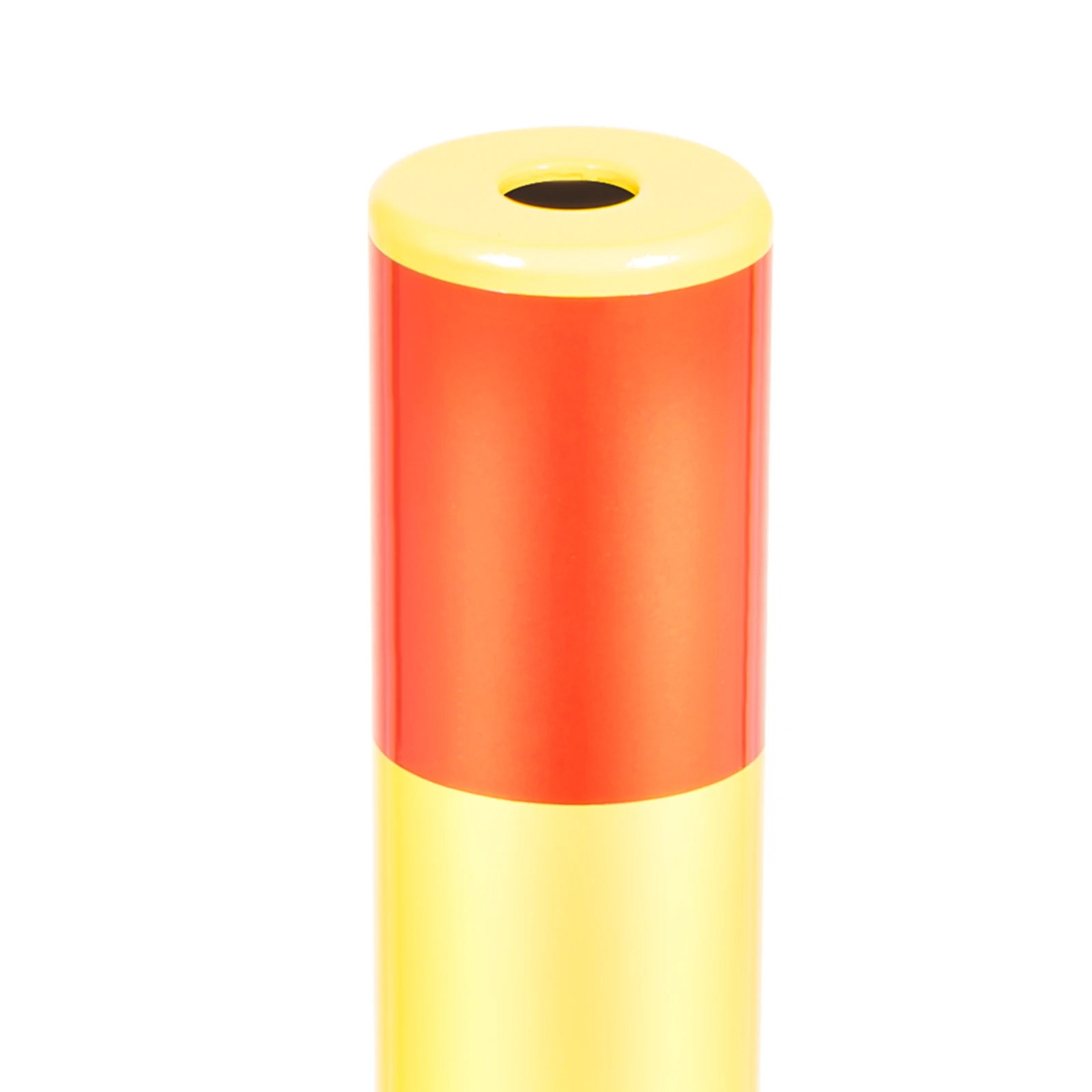 Poste di parcheggio a molla per montaggio a parete, barriera di parcheggio, intercettore di parcheggio pieghevole, paletto con strisce di avvertimento