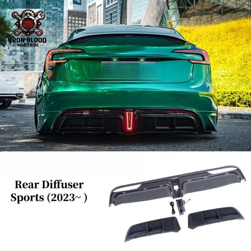 Suitable for Factory Supplier Auto Accsori Bodykit YOFER Modified Sp Compatible Car Rear Bumpers Diffuser Lip Model