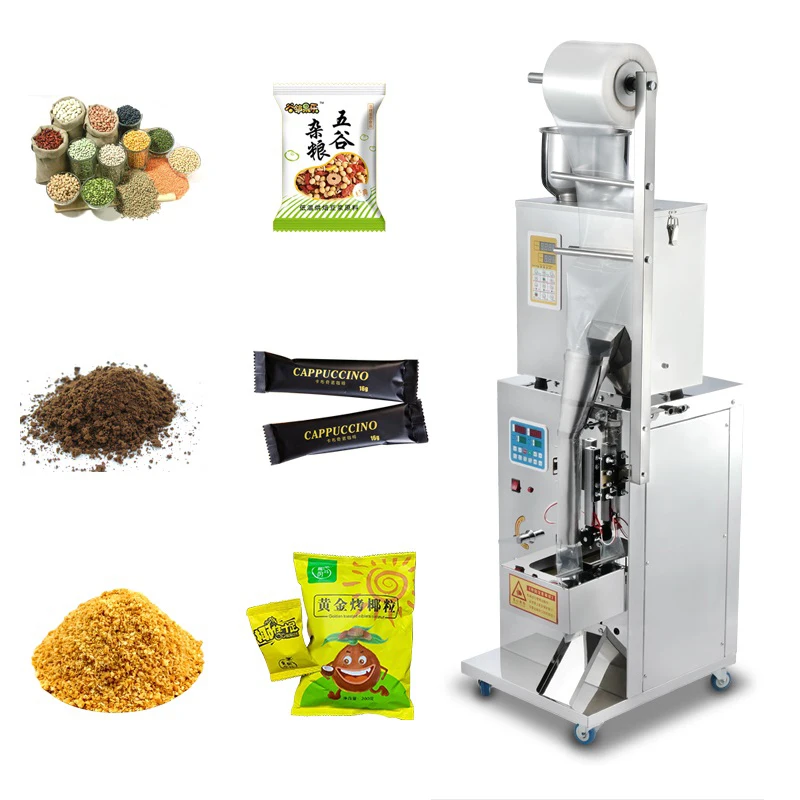 Granola Coffee Tea Powder Sachet Automatic Packing Machine Cereal Grain Candy Vertical Packaging Machine