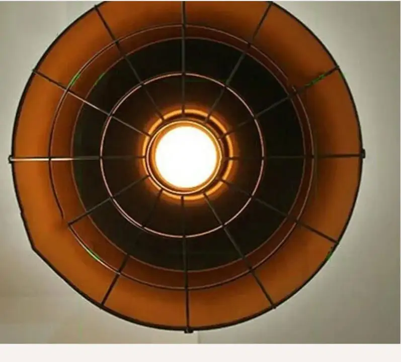 

Vintage Chandeliers Lamp 36cm/46cm Metal Pendant Lampshade Warehouse Garage Style Lighting Light Fixture With Edison Bulb