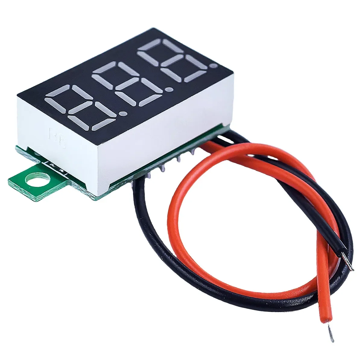 DC4.5V-30V Mini Digital Two-Wire Voltmeter 0.36 Inch LED Display Panel Voltage Tester Ammeter Volt Meter Module Red/Blue/Green