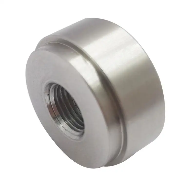 Weld On Nuts 1/8NPT M18 Stainless Steel Weld Nut Insert Female Nut Threaded Weldable Weld On Nuts Threaded For Oil Tank Exhaust