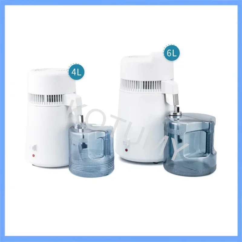 220V 700W 4L Water Distiller Purifier Filter Dispenser Heating Drinking Bottle Softener Stainless Distilled Water Machine