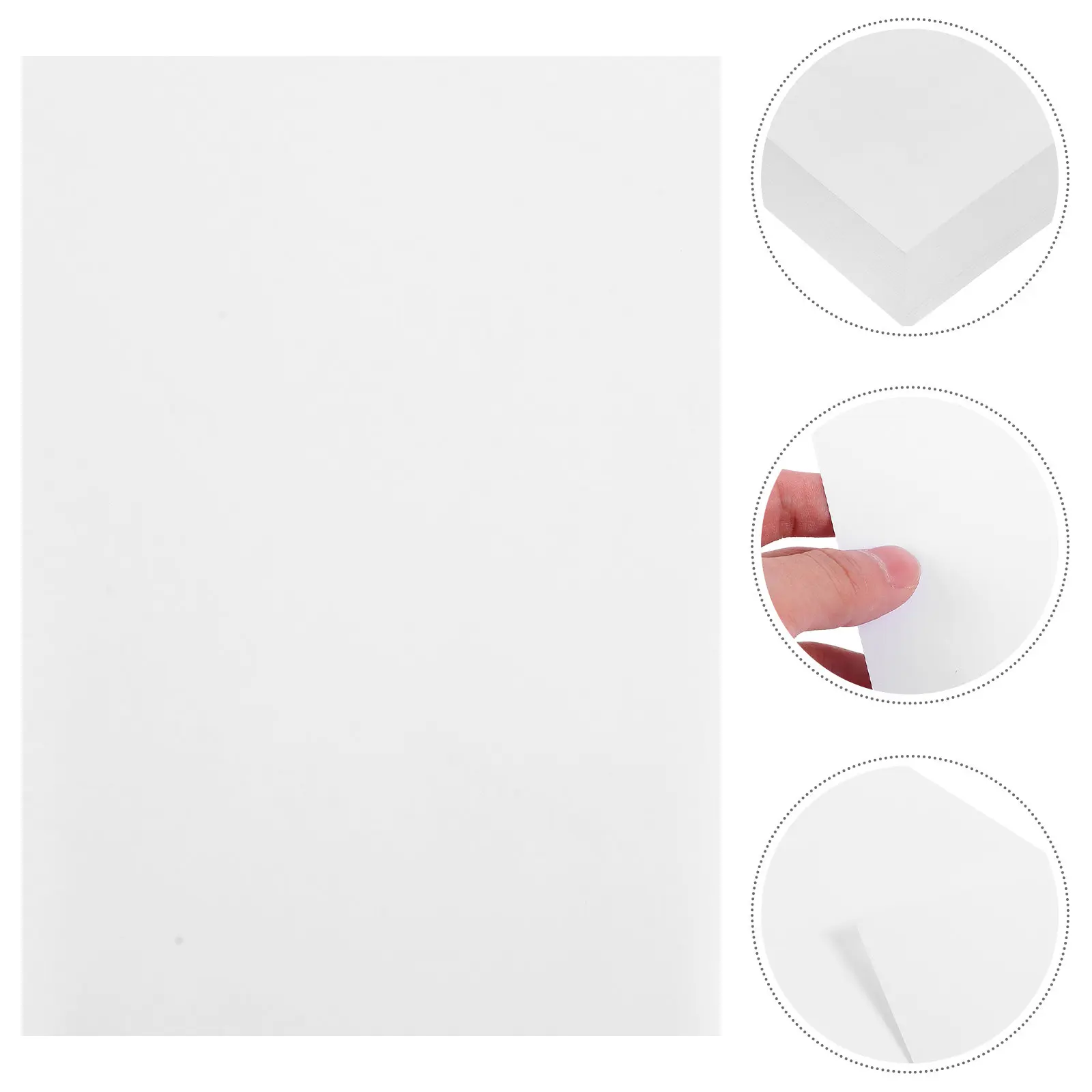 

100 Sheets Waterproof High Glossy Photo Paper Self-Adhesive for Printer Photo Sticker Sheets Printing Photographic Material
