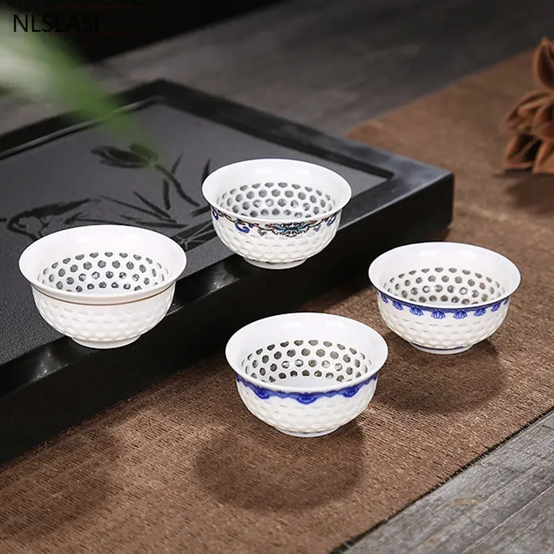 Tradition Chinese Tea Sets Ceramic Gaiwan Teacup Suit Tea Ceremony Supplies Customized Tea Infuser Handmade Teaware Gifts