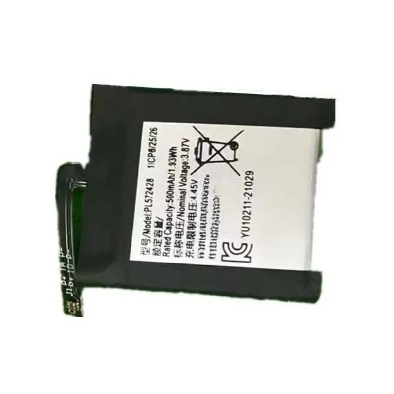 بطارية جديدة عالية الجودة PL572428 3.87 فولت 500 مللي أمبير في الساعة لبطارية ساعة Huami T-REX 2 T-REX Ultra