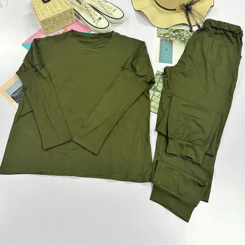 

Комплект из двух предметов для бега на шнурке, комплект женской одежды, хлопковая одежда для отдыха, женская одежда, наряд для фитнеса, осенне-весенний спортивный костюм