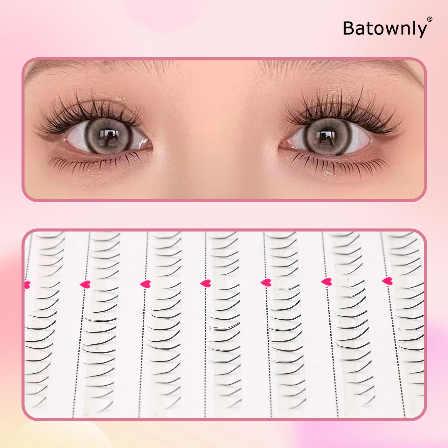 96 個猫の足下まつげナチュラルシミュレーションまつげナチュラルまつげ