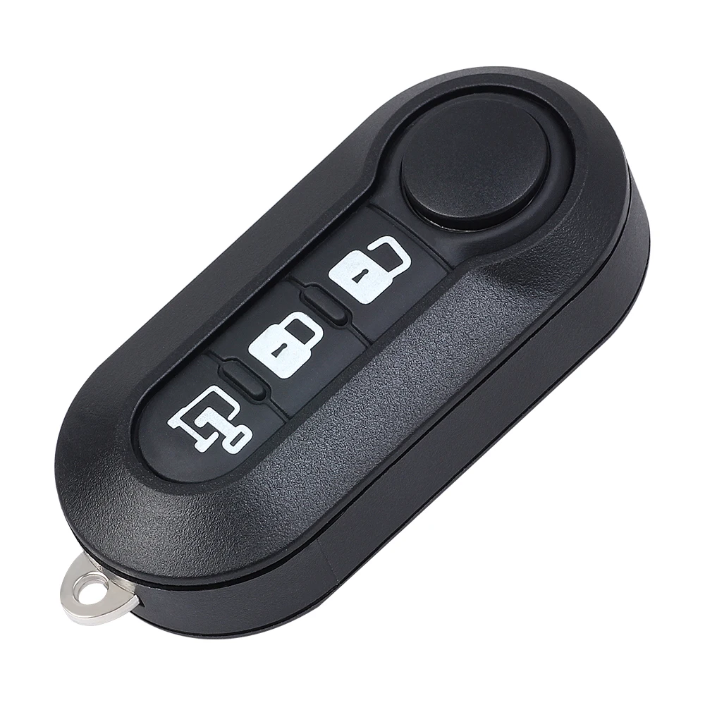 Casing Cangkang Kunci Jarak Jauh Fob untuk Fiat 500L Panda Ducato untuk Ram ProMaster 1500 2500 3500 Kota 2015 2016 2017 2018 2019 2020 2021