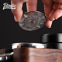 Bincoo Professional Espresso Dispersion Screen 58mm/51mm Sintered Metal Shower Filter Compatible with Most Portafilters